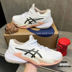 Giày Thể Thao Chính Hãng Asics COURT FF 3 White/Black Coffee - màu Trắng Nâu 1042A220-108