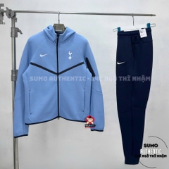 Bộ Thể Thao Chính Hãng Nike Tech Tottenham Fleece Windrunner Tracksuit - màu Xanh Dương II3239-434/II3328-451