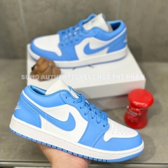 Giày Thể Thao Chính Hãng Nike Air Jordan 1 Low UNC - màu Xanh AO9944-441