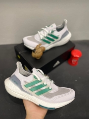 Giày Adidas UltraBoost 21 'White Sub Green