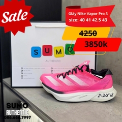 Giày Thể Thao Chính Hãng Adidas Adizero Adios Pro 3 Pink - màu Hồng IH3808