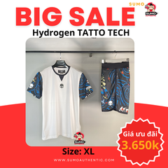 Bộ Thể Thao Hydrogen Màu Trắng - TATTO TECH TEE SET -PR0080-007/PR0081-774