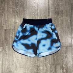 Quần Thể Thao Adidas Chính Hãng Màu Xanh - Black Fast Graphic Running -HF8758