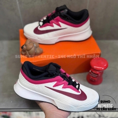 Giày Pickleball Nike Court Air Zoom Vapor Pro 3 HC Pale Ivory Sail Team Red Rush Pink FZ2158-104
