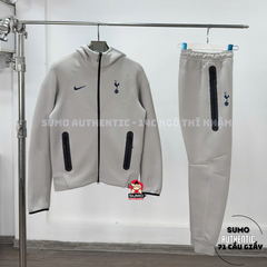 Bộ Thể Thao Chính Hãng Màu Light Iron Ore Nike Tech Tottenham Hotspur Tech Windrunner HJ6434-014/HJ6452-014