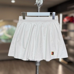 Chân Váy Thể Thao Chính Hãng Nike màu trắng tem vuông-FZ6778-100