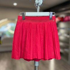 Chân Váy Thể Thao Chính Hãng Nike Tem Vuông Xếp Ly Màu Đỏ-FZ6513-687