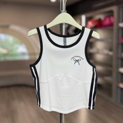 Áo Thể Thao Chính Hãng Adidas ba lỗ màu trắng-JY7620