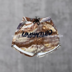 Quần Thể Thao Chính Hãng UNSHACKLED7 WAVE BROWN SHORT - màu Nâu UNSHACKLED7