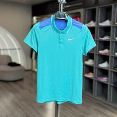 Áo Thể Thao Polo Chính Hãng Màu Xanh Nike Court Advantage Dri-fit Tennis FD5317-300