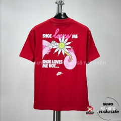 Áo Thể Thao Chính Hãng Nike 2025 AS U NSW TEE M90 OC V DAY Knit Crew - màu Đỏ HJ0585-657