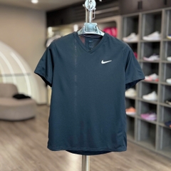 Áo Thể Thao Chính Hãng Nike Tennis top Nike Nike Court Black - màu Đen CV2982-010