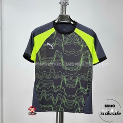 Áo Thể Thao Chính Hãng Puma màu đen viền xanh - 660186-08