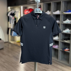 Áo Thể Thao Chính Hãng Fila Men's Polo Shirt with Short Sleeves - màu Đen FS2TSH2304M-BLK