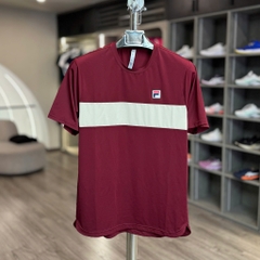 Áo Thể Thao Chính Hãng Fila Mens Short Sleeve Tennis Crew - màu Đỏ Đô TM31D337-948