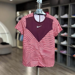 Áo Thể Thao Chính Hãng Nike Court Dri-Fit Slam T-Shirt - màu Đỏ Thẫm DV0702-681