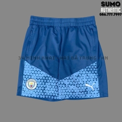 Quần Thể Thao Chính Hãng PUMA Manchester City Football Training Shorts - màu Xanh Dương 772867-06