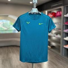 Áo Thể Thao Chính Hãng NikeDF RAFA Challenger SS - màu Xanh Lá Đậm DV2887-381