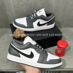 Giày Thể Thao Chính Hãng Nike Air Jordan 1 Low Iron Grey - màu Xám 553558-152