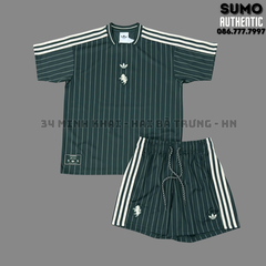 Quần Thể Thao Chính Hãng Màu Xanh Lá Adidas Juventus Terrace Icons JM9469