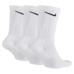Tất Thể Thao Nike Màu Trắng -Nike Training Crew Socks -SX7664-100
