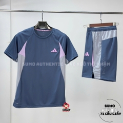 Áo Thể Thao Chính Hãng Adidas Tech Apparel Colorblock Màu Xanh - JM4176