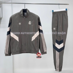 Quần Thể Thao Chính Hãng Adidas Real Madrid Originals Track Pants - màu Nâu JI9480