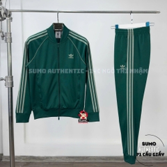 Quần Thể Thao Chính Hãng Adidas Classics SST Track Pants - màu Xanh Lá JC9930
