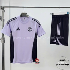 Áo Thể Thao Chính Hãng Adidas Manchester United Tiro 25 Competition - màu Tím Nhạt KA8932