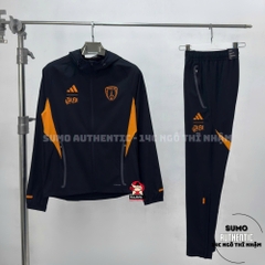 Bộ Thể Thao Chính Hãng Adidas Black Paris FC Ninho Tiro - màu Đen JM7306/JM7307