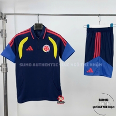 Áo Thể Thao Chính Hãng Adidas Blue Colombia 26 Tiro Polo - màu Xanh Dương JZ6224