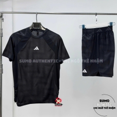 Quần Thể Thao Chính Hãng Adidas Black Tech Intensity AOP Shorts - màu Đen KB3123