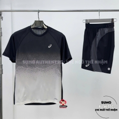 Áo Thể Thao Chính Hãng Asics Road Fade SS Top - màu Đen Trắng 2011D512-001