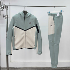 Bộ Thể Thao Chính Hãng Nike Men's Sportswear Tech Fleece Windrunner Tracksuit - màu Xanh Trắng HV0949-020/HV0959-020