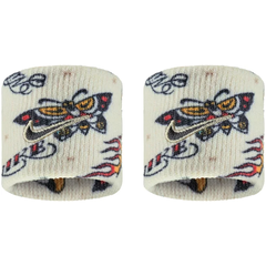 Băng Tay Thể Thao Chính Hãng Nike Swoosh Classic Double Wide Wristbands - màu Kem BN3200-266