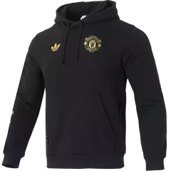 Áo Thể Thao Chính Hãng Adidas Manchester United Cultural Story Hoodie - màu Đen JM5565