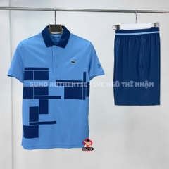 Áo Thể Thao Chính Hãng Màu Xanh Lacoste Novak Djokovic DH2568-51-IDE