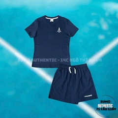 Áo thể thao chính hãng Lecoq Shirt Tennis - màu Xanh Navy L242WCNA0308NVY