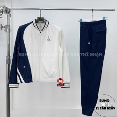 Quần Thể Thao Chính Hãng Lecoq Knitted Sweatpants - màu Xanh Navy L251UCNTPT03D13