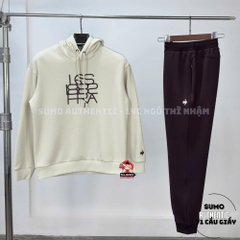 Áo Thể Thao Chính Hãng Lecoq Spotif Rooster Hoodie - màu Kem L254MCNRST01-K10