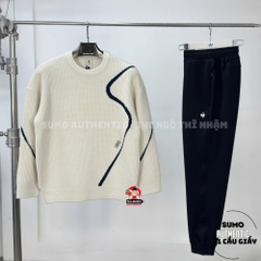 Áo Thể Thao Chính Hãng Lecoq Sports Leisure Long Sleeve - màu Trắng L254MCNRKT01-K10