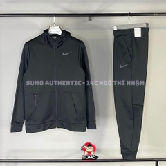 Áo Thể Thao Chính Hãng Nike Therma Zipper Cardigan Training Hooded Jacket - màu Đen CU6232-010