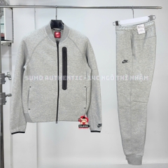 Bộ Thể Thao Nike Chính Hãng Màu Xám - Tech Fleece - FB8009-063/FB8003-063