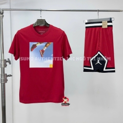Áo Thể Thao Chính Hãng Nike Men's Apparel Nike Set - màu Đỏ DA9895-687