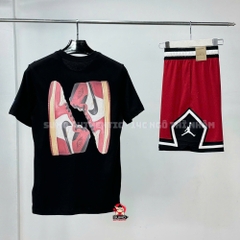 Áo Thể Thao Chính Hãng Nike Jordan Flight Essentials AJ1 - màu Đen IB7349-010