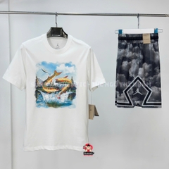 Áo Thể Thao Chính Hãng Nike AS M J SS CREW LD - màu Trắng HJ2408-100