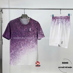 Bộ Thể Thao Chính Hãng ON Court-T Fade Purple & White - màu Tím 1MG11184710/1MG11214710