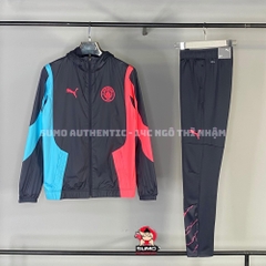 Quần Thể Thao Chính Hãng Puma Manchester City Men Tracksuit Pants - màu Đen 772864-18