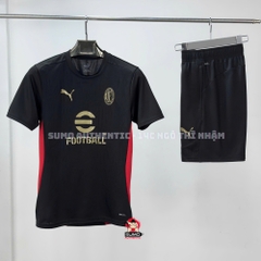 Áo Thể Thao Chính Hãng Puma AC Milan Training Jersey - màu Đen 777496 04