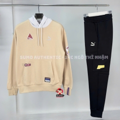 Quần Thể Thao Chính Hãng Màu Đen PUMA Team Badge 537040-01